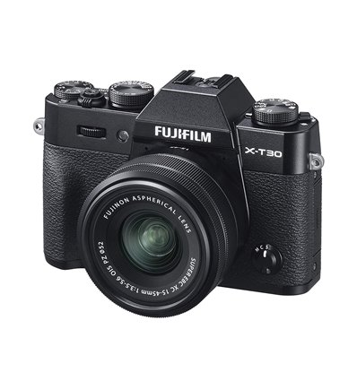 Fotocamera Mirrorless Fujifilm X-T30 Kit 15-45mm F3.5-5.6 OIS PZ nero