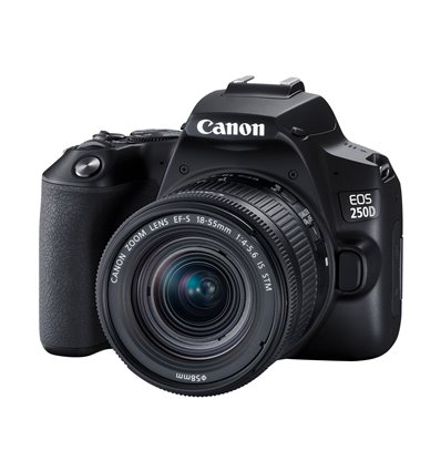 Fotocamera Canon EOS 250D – 18-55mm Kit STM