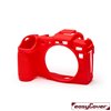EasyCover custodia protettiva in silicone camera case per Canon EOS RP rosso