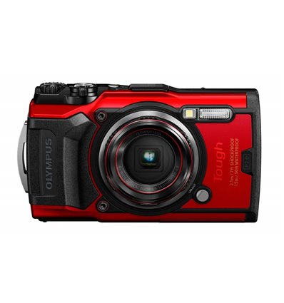 Fotocamera Compatta Subacquea Olympus Tough TG-6 Rosso