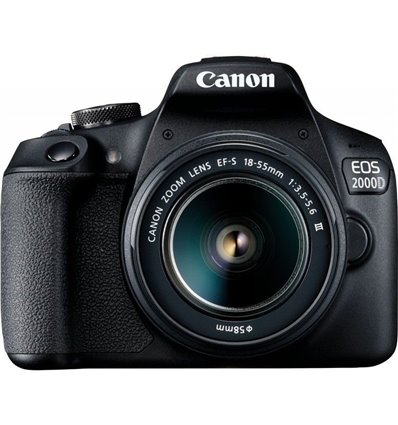 Fotocamera Canon EOS 2000D + 18-55mm DC III