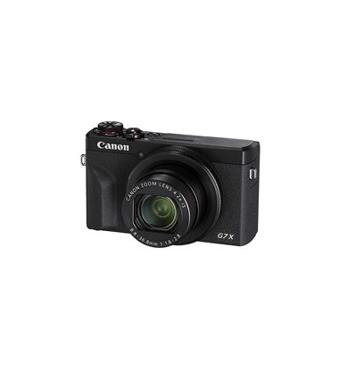 Custodia In Silicone Morbido Per Canon PowerShot G7X Mark III - Ultra Sottile Con Copriobiettivo (Nero)