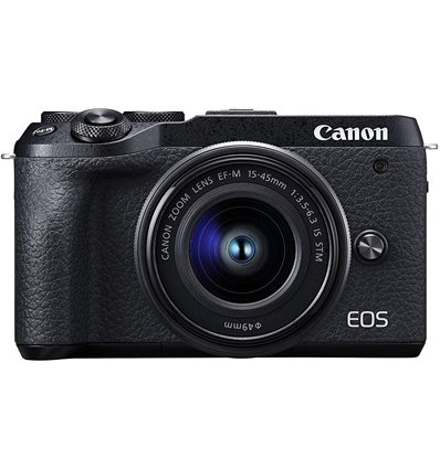 Fotocamera Mirrorless Canon EOS M6 Mark II kit 15-45mm IS STM