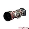 Easycover custodia in neoprene verde camo per obiettivo Canon 100-400mm F4.5-5.6L IS II USM V2 Lens Oak
