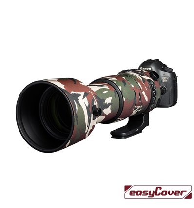 Easycover custodia in neoprene verde camo per obiettivo Sigma 60-600mm F4.5-6.3 DG OS HSM Sport Lens Oak
