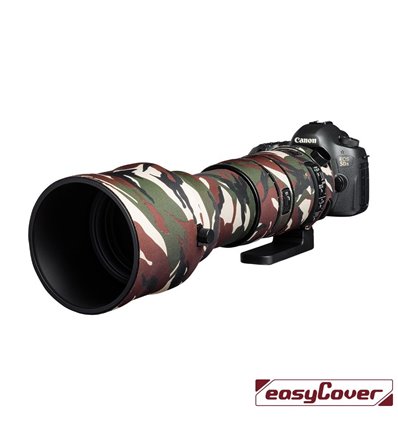 Easycover custodia in neoprene verde camo per obiettivo Sigma 150-600mm F5-6.3 DG OS HSM Sport Lens Oak