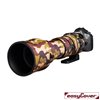 Easycover custodia in neoprene marrone camo per obiettivo Sigma 150-600mm F5-6.3 DG OS HSM Sport Lens Oak