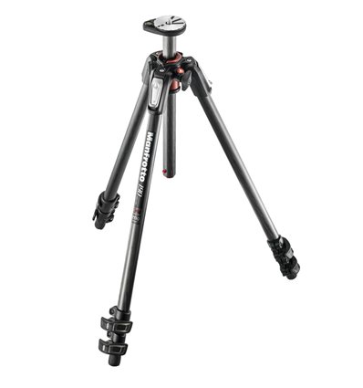 Manfrotto Foto Treppiedi serie 190 carbonio 3 sezioni MT190CXPRO3