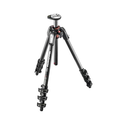 Manfrotto Foto Treppiedi serie 190 carbonio 4 sezioni MT190CXPRO4