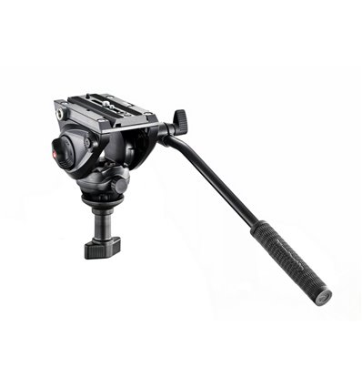 Manfrotto Video Testa video per treppiedi da 60mm, 1 leva fissa MVH500A