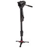Manfrotto MVMXPRO500 Monopiede video XPRO+ con base fluida e testa video