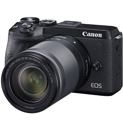 Fotocamera Mirrorless Canon EOS M6 Mark II kit 18-150mm IS STM
