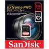 Sandisk 256GB Extreme PRO Scheda SD 170MB/s SDXC UHS-I