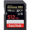 Sandisk 512GB Extreme PRO Scheda SD 170MB/s SDXC UHS-I