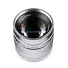 Obiettivo 7Artisans 55mm F/1.4 APS-C per fotocamere mirrorless Sony E Silver