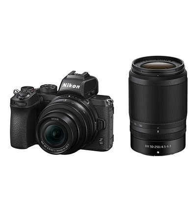 Fotocamera mirrorless Nikon Z50 Kit 16-50mm VR + 50-250mm VR [MENU ENG]