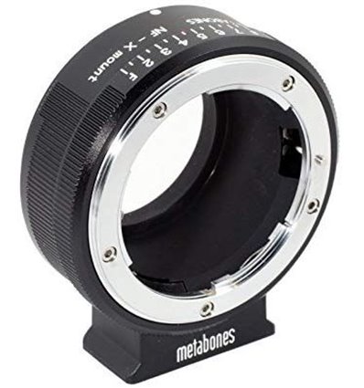 Anello adattatore Metabones da Nikon G a Fujifilm X