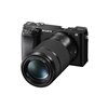 Fotocamera Mirrorless Sony A6100 Kit 16-50mm + 55-210mm Nero [MENU ENG]