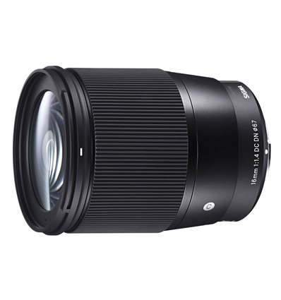 Obiettivo Sigma 16mm F1.4 DC DN Contemporary per Canon EF-M