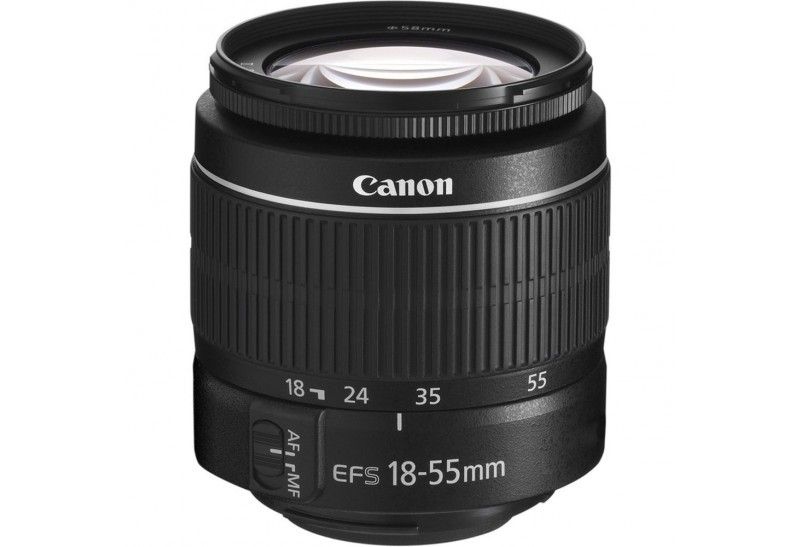 Canon Obiettivo Zoom Universale EF-S 18-55 Mm 1:4.0-5.6 IS 58 Mm - Foto 3