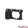 easyCover custodia protettiva in silicone per Sony A6600 nero