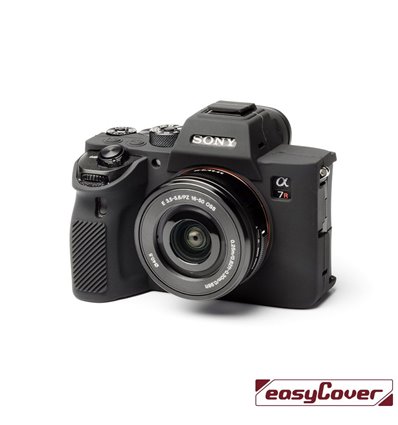 easyCover custodia protettiva in silicone per Sony A9 II / A7R 4 nero