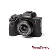easyCover custodia protettiva in silicone per Sony A9 II / A7R 4 nero