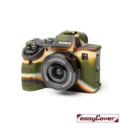 easyCover custodia protettiva in silicone per Sony A9 II / A7R 4 camouflage