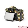easyCover custodia protettiva in silicone per Sony A9 II / A7R 4 camouflage