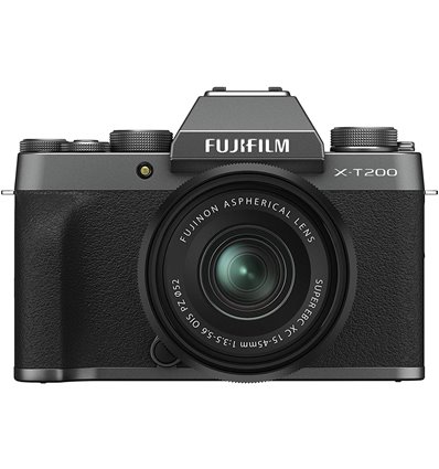 Fotocamera Mirrorless Fujifilm X-T200 Kit 15-45mm Dark Silver