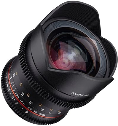 Obiettivo Samyang 16mm T/2.6 ED AS UMC VDSLR per Sony E-Mount