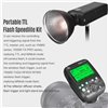 Yongnuo YN200-Kit Flash illuminatore esterno manuale per Canon Nikon Sony