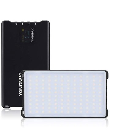 Yongnuo YN125 Mini Faretto LED Selfie 3200-5600K Batteria Integrata YN-125