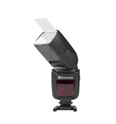 Quadralite Stroboss 60F flash a slitta per Micro Quattro Terzi