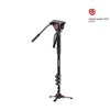 Monopiede Video Manfrotto XPRO 4 sezioni con testa video