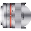 Obiettivo Fisheye Samyang 8mm f/2.8 CS II Argento per Fujifilm X