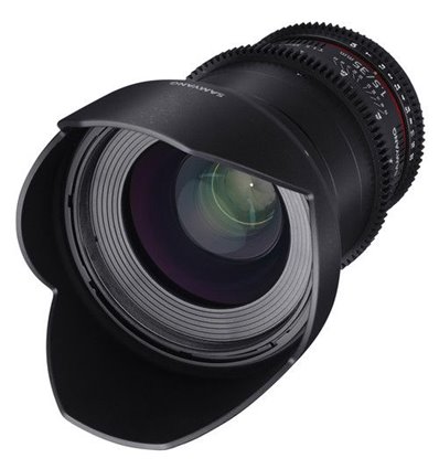 Obiettivo Samyang 35mm T1.5 AS UMC VDSLR MK II per Nikon