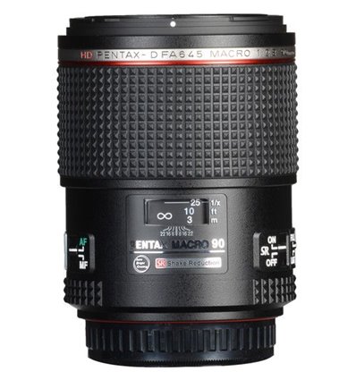 Obiettivo Macro HD D FA 645 Pentax 90mm f/2.8 ED AW SR