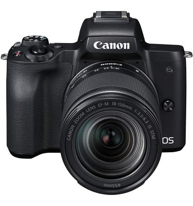 Fotocamera Mirrorless Canon EOS M50 Kit 18-150mm IS STM Nero