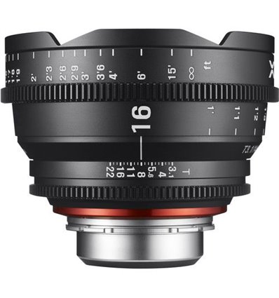 Obiettivo Cinematografico XEEN 16mm T2.6 Samyang Compatibile Nikon AE