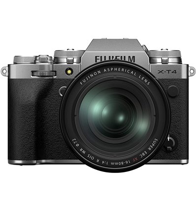 Fotocamera Mirrorless Fujifilm X-T4 kit 16-80mm F4 R OIS WR Silver