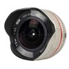 Obiettivo Fisheye CINE Samyang UMC 7.5mm T3.8 Argento Compatibile Micro Quattro Terzi