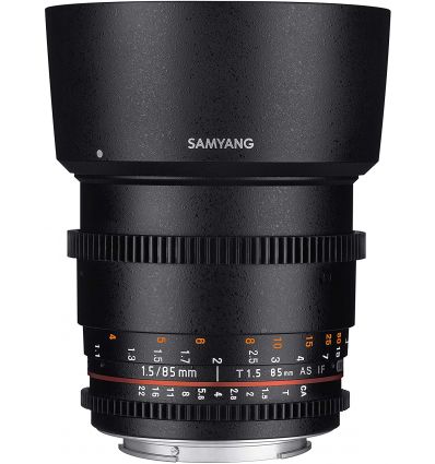 Obiettivo Samyang 85mm T1.5 AS IF VDSLR II Compatibile Nikon