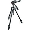 Manfrotto LIGHT Kit 290 treppiede in alluminio + testa a 3 vie