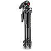 Manfrotto LIGHT Kit 290 treppiede in alluminio + testa a 3 vie