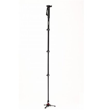 Manfrotto Monopiede video XPRO con base fluida e piastra scorrevole MVMXPROA4577