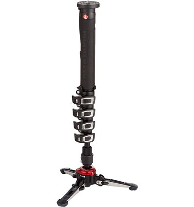 Manfrotto Monopiede video XPRO+ alluminio a base fluida 5 sezioni MVMXPROA5