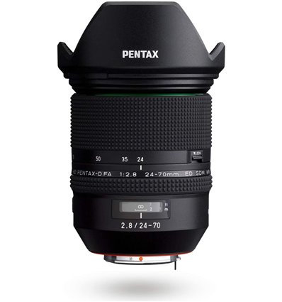 Obiettivo HD Pentax D FA 24-70mm f/2.8 ED SDM WR