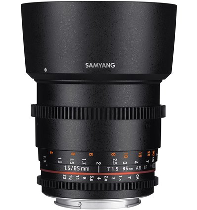 Obiettivo Samyang 85mm T1.5 AS IF UMC VDSLR II attacco micro quattro terzi