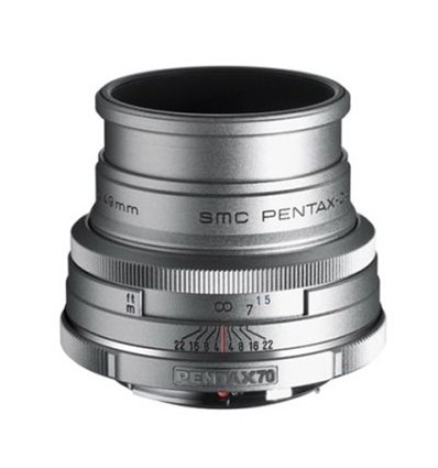 Obiettivo Pentax DA 70mm F/2.4 Silver